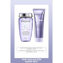 Kerastase Blond Absolu Bain Lumiere Şampuan 250 ml + 250 ml Blond Absolu Cicaflash Saç Kremi