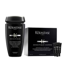 Kerastase Densifique Homme Yoğunlaştırıcı Bakım Kürü 30x6 ml + 250 ml Bain Densite Homme Şampuan