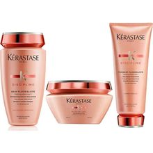 Kerastase Discipline Boyalı Saçlar İçin Şampuan 250 ml + Maske 200 ml + 200 ml Krem