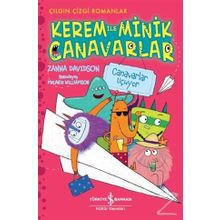 Kerem İle Minik Canavarlar / Canavarlar Uçuyor / Zanna Davidson / İş Bankası Yayınları