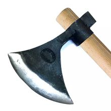 Keserli Saplı Büyük Ay Balta 90 Cm Dövme Çelikten