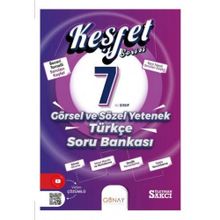 Keşfet Serisi 7. Sınıf Görsel ve Sözel Yetenek Türkçe Soru Bankası - Günay Yayınları