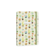 Keskin 13x21 80 Yaprak Çizgili Trendy Notes Cactus Love Yeşil Defter