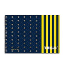 Keskin 300215-65 Fenerbahçe 15 Yaprak 25x35 cm Spiralli Resim Defter