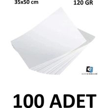 Keskin Color 100 Adet Dokusuz Schoeller 35 x 50 cm 120 gr Beyaz Resim Kağıdı