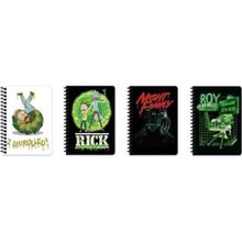 Keskin Color 140400-11 Spiralli Rick And Morty A6 80 Yaprak Çizgili 36'lı Not Defteri
