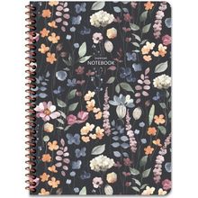 Keskin Color 16.5X22.5 Kareli Defter Çiçek 80 Yaprak