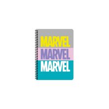 Keskin Color 16x22 cm Çizgisiz Marvel Karton Kapak Telli Defter 80 Yaprak 60 gr Beyaz Sayfa Defter