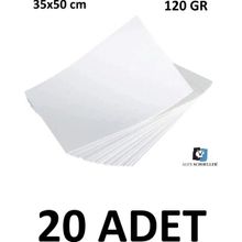 Keskin Color 20 Adet Dokusuz Schoeller 35 x 50 cm 120 gr Beyaz Resim Kağıdı