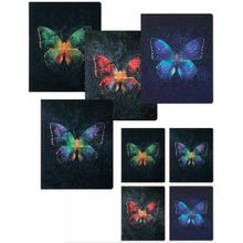 Keskin Color 20x25 cm 80 Yaprak Çizgili Butterfly Defter
