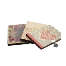 Keskin Color 310261 99 Kilitli Kraft 14x20 cm 80 Yaprak Hatıra Defteri