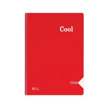 Keskin Color 321651-99 Cool A4 Pp Kapak Çizgili 120 Yaprak Spiralli Defter
