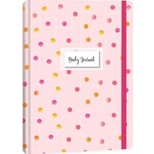 Keskin Color 383922-99 Lastikli Ciltli Daily Journal 14x20 cm 80 Yaprak Kareli Not Defteri