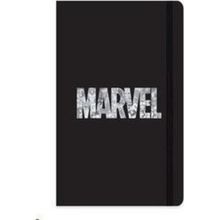 Keskin Color 413700-70 Marvel 13x21 cm 80 Yaprak Çizgili Ciltli Lastikli Not Defteri