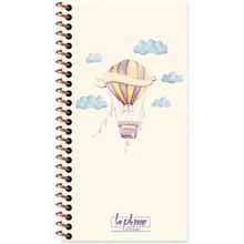 Keskin Color 417997 10X19 cm Düz La Plume Balloon Mor Defter