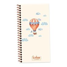 Keskin Color 417999 10X19 cm Düz La Plume Balloon Turuncu Defter