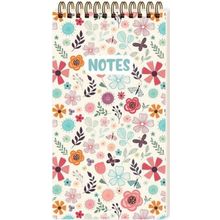 Keskin Color 493074-99 To Do List Flora Karton Kapaklı Spiralli Bloknot