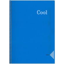 Keskin Color A4 120 Yaprak Kareli Pp Kapak Cool Mavi Spiralli Defter