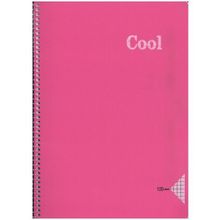 Keskin Color A4 120 Yaprak Kareli Pp Kapak Cool Pembe Spiralli Defter