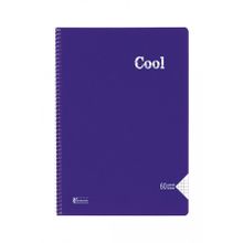 Keskin Color A4 40 Yaprak Kareli PP Kapak Spiralli Cool Defter