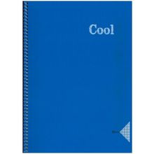 Keskin Color A4 60 Yaprak Kareli Pp Kapak Cool Mavi Spiralli Defter