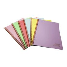 Keskin Color A4 72 Yaprak Çizgili PP Kapak Spiralli Pastel Show Defter