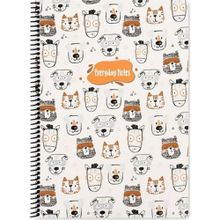Keskin Color A4 Çizgili Animal Friends Kedi&Köpek Defter