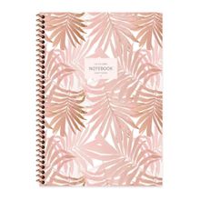 Keskin Color A4 Çizgili La Plume Leaves - Kahve Defter