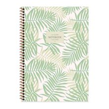 Keskin Color A4 Çizgili La Plume Leaves - Yeşil Defter