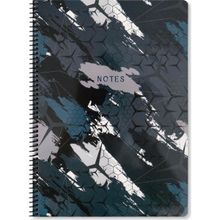 Keskin Color A4 Çizgili Sports Füme Defter