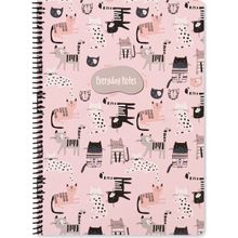 Keskin Color A4 Kareli Animal Friends Kediler Defter