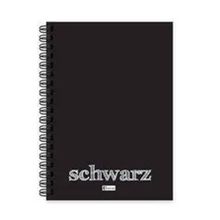 Keskin Color A6 40 Yaprak Pp Kapak Spiralli Schwarz Defter