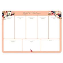 Keskin Color Blok Pudra 17x24 Haftalık Planner
