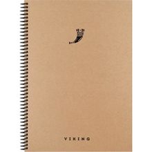 Keskin Color Çizgili La Plume Viking Borazan 17 x 24 cm 100 Yaprak - Renkli Defter
