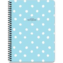 Keskin Color Çizgili Puantiye 16,5 x 22,5 cm - Mavi Defter