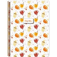 Keskin Color Coffee Çizgili Karton Kapak Spiralli A4 80 Yaprak Defter