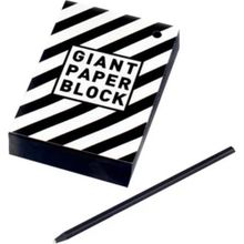 Keskin Color Container Giant Paper Block Siyah Ciltli 200 Yaprak Not Defteri 2'li Paket Defter