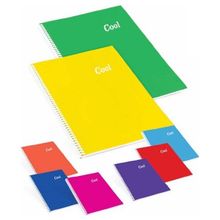 Keskin Color Cool 96 Yp. Çizgili A5 Plastik Kapak Spiralli Defter