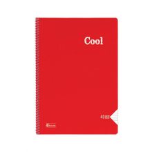 Keskin Color Cool Plastik Kapak Spiralli A4 40 Yaprak Çizgili Defter
