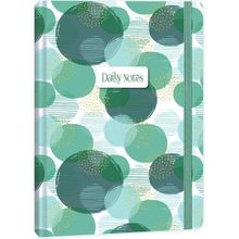 Keskin Color Daily Notes Bubbles Yeşil A5 80 Yaprak Çizgili Defter