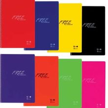Keskin Color Defter Spiralli Plastik Çizgisiz Kapak A4 80 Yaprak Defter