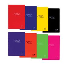 Keskin Color Free Spiralli Plastik Kapak Çizgisiz A4 100 Yaprak Defter