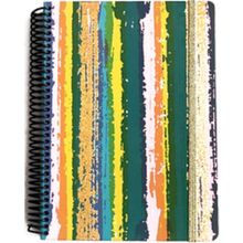 Keskin Color Glitter 100 Yaprak Çizgili Sert Kapak 17 x 24 cm Defter