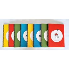 Keskin Color Hisli Şeyler 18,5x25 80 Yaprak Spiralli Karton Kapak 4 Kareli 4 Çizgili Defter