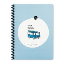 Keskin Color Hisli Şeyler Spiralli Üstüme Gelmeyin Ben Zaten Dolmuşum Karton Kapak 80 Yaprak A4 Kareli Defter