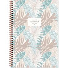 Keskin Color La Plume Leaves Mavi A6 Çizgili Defter