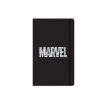Keskin Color Marvel 13x21 80 Yapraklı Çizgili Ciltli Lastikli Siyah Defter