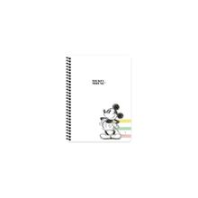 Keskin Color Mickey Mouse 20x28 cm Çizgisiz 80 Yaprak Karton Kapak 60 gr Beyaz Kağıt Telli Defter