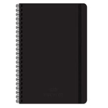 Keskin Color Premier Spiralli Siyah Sert Kapak 120 Yaprak 17x24 Çizgili Defter
