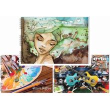 Keskin Color Resim Defteri 20 Yaprak Pp Kapak Pastel 35 x 50 cm 306230-99 Resim Defteri